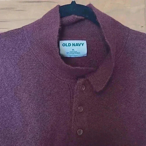 Burgundy Old Navy Sweater - Picture 3 of 5